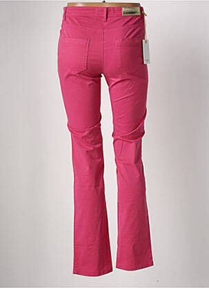 Pantalon droit stretch taille normale rose COUTURIST femme