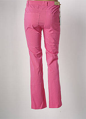 Pantalon droit stretch taille normale rose COUTURIST femme