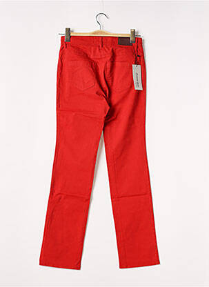 Pantalon slim stretch taille normale rouge COUTURIST femme