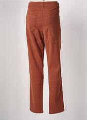 Pantalon droit marron COUTURIST pour femme seconde vue
