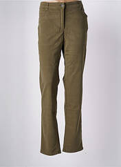 Pantalon droit vert COUTURIST pour femme seconde vue