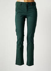 Pantalon chino vert COUTURIST pour femme seconde vue