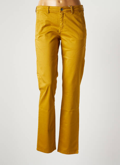 Pantalon chino jaune COUTURIST pour femme