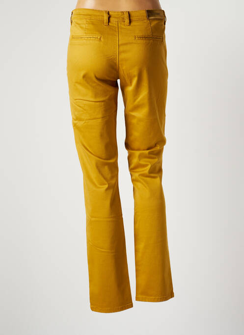 Pantalon chino jaune COUTURIST pour femme
