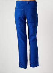 Pantalon droit bleu COUTURIST pour femme seconde vue