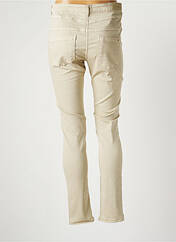 Pantalon slim beige COUTURIST pour femme seconde vue