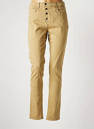 Pantalon slim beige COUTURIST pour femme