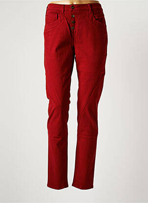 Pantalon slim rouge COUTURIST pour femme