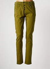 Pantalon slim vert COUTURIST pour femme seconde vue