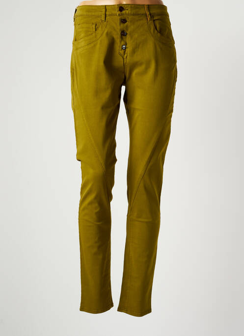 Pantalon slim skinny taille haute vert COUTURIST femme