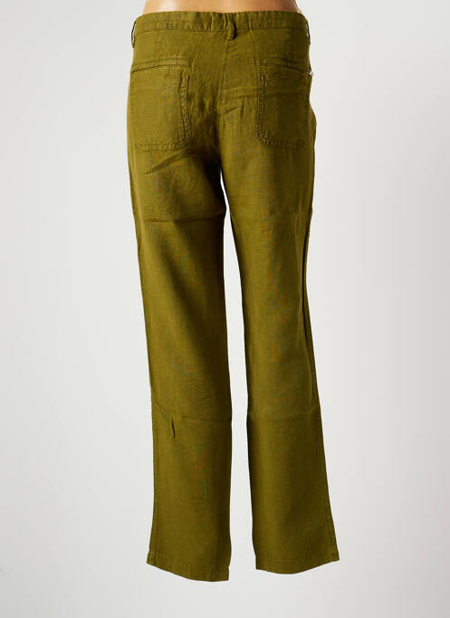 Pantalon droit vert COUTURIST pour femme
