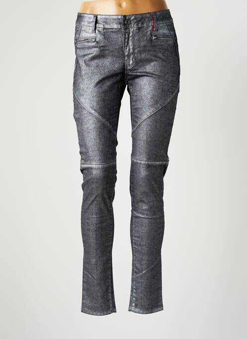 Pantalon slim gris COUTURIST pour femme