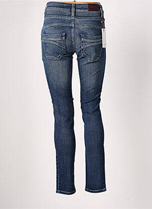 Jeans coupe slim slim taille normale bleu COUTURIST femme
