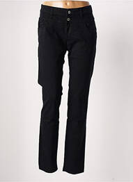 Pantalon slim stretch taille normale noir COUTURIST femme