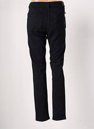 Pantalon slim stretch taille normale noir COUTURIST femme