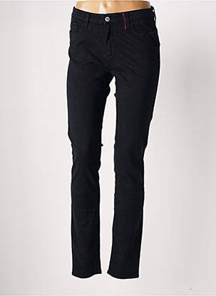 Pantalon slim stretch taille normale noir COUTURIST femme