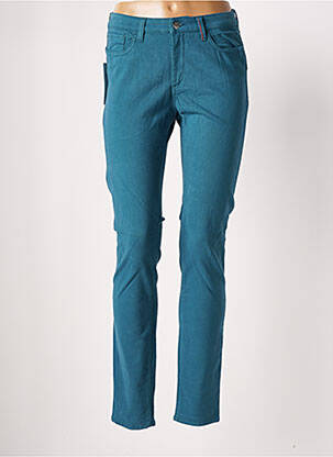Pantalon slim stretch taille normale bleu COUTURIST femme