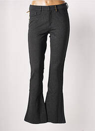 Pantalon flare stretch taille normale gris COUTURIST femme