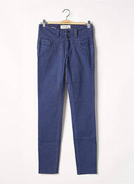 Pantalon slim stretch taille normale bleu COUTURIST femme