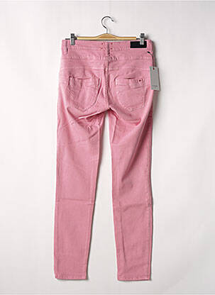 Pantalon slim stretch taille normale rose COUTURIST femme