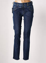 Jeans coupe slim slim taille normale bleu COUTURIST femme