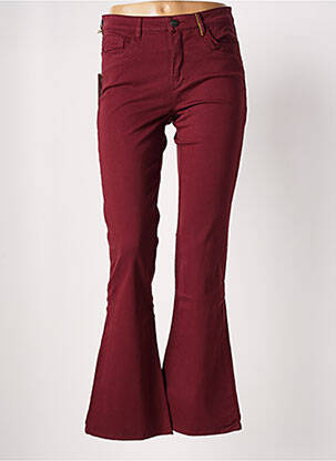 Pantalon flare rouge COUTURIST pour femme