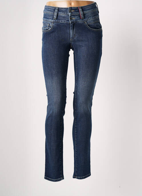 Jeans coupe slim slim taille normale bleu COUTURIST femme