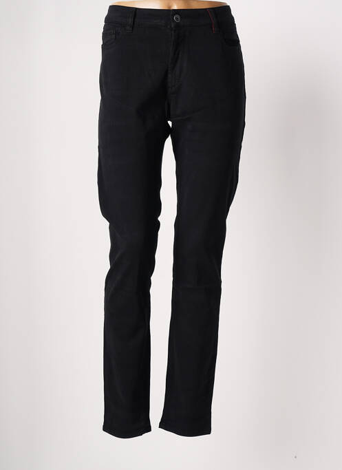 Pantalon slim stretch taille normale noir COUTURIST femme