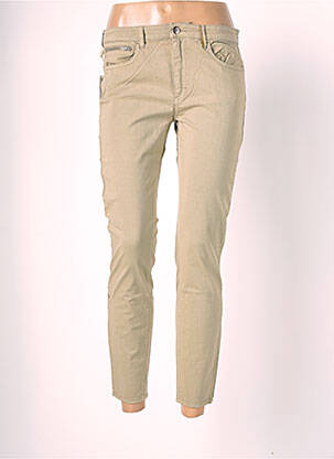Jeans coupe slim slim taille normale beige COUTURIST femme