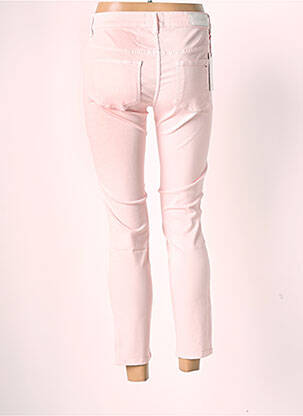Jeans coupe slim stretch taille normale rose COUTURIST femme