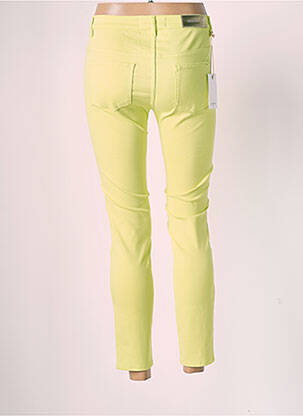 Pantalon 7/8 stretch vert COUTURIST femme