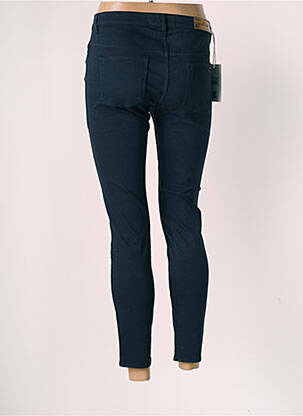 Pantalon 7/8 stretch taille normale bleu COUTURIST femme