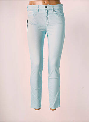 Jeans coupe slim stretch taille normale bleu COUTURIST femme