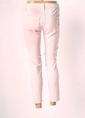 Jeans coupe slim rose COUTURIST pour femme seconde vue