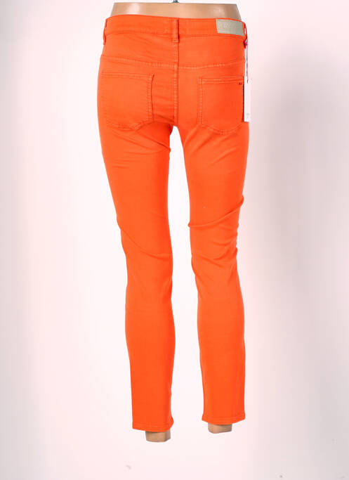 Jeans coupe slim orange COUTURIST pour femme