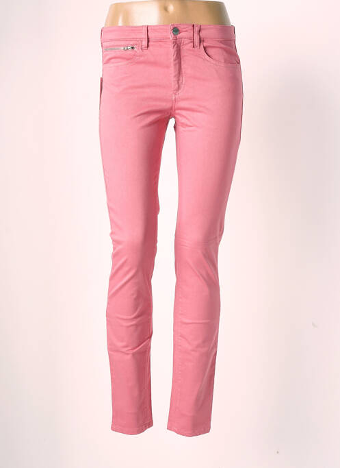 Jeans coupe slim rose COUTURIST pour femme