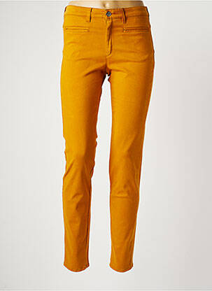 Pantalon slim stretch taille normale orange COUTURIST femme