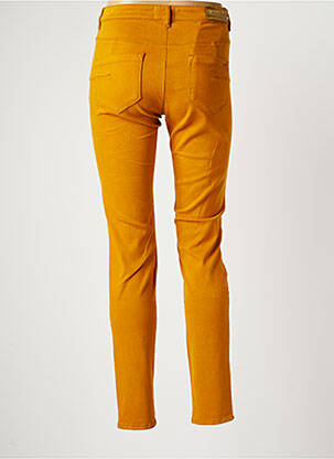 Pantalon slim stretch taille normale orange COUTURIST femme