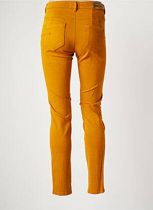 Pantalon slim stretch taille normale orange COUTURIST femme