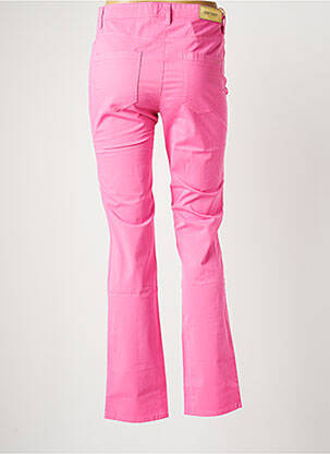 Pantalon droit stretch taille normale rose COUTURIST femme