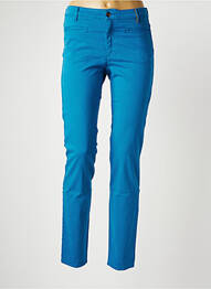 Pantalon slim stretch taille normale bleu COUTURIST femme
