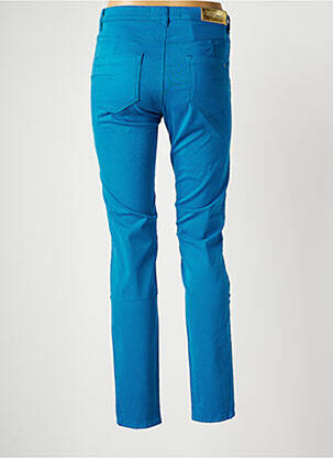 Pantalon slim stretch taille normale bleu COUTURIST femme
