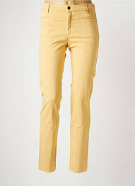Pantalon slim stretch taille normale beige COUTURIST femme