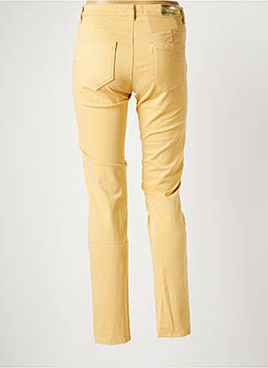Pantalon slim stretch taille normale beige COUTURIST femme