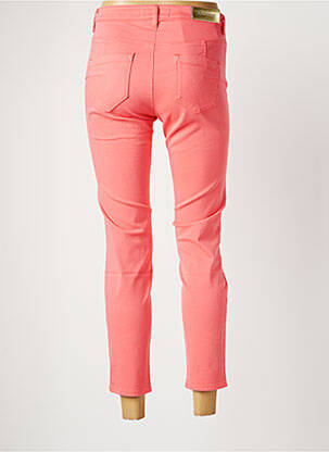 Pantalon 7/8 stretch taille normale rose COUTURIST femme