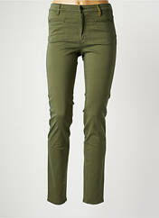 Pantalon slim vert COUTURIST pour femme seconde vue