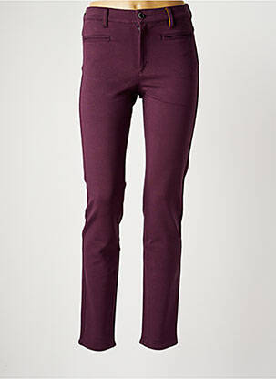 Pantalon slim violet COUTURIST pour femme