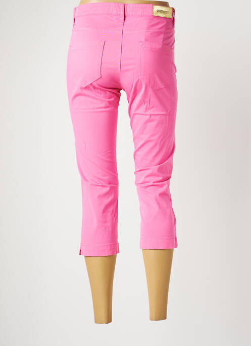 Pantacourt rose COUTURIST pour femme
