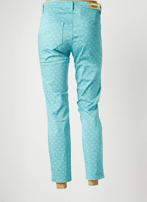 Pantalon 7/8 bleu COUTURIST pour femme