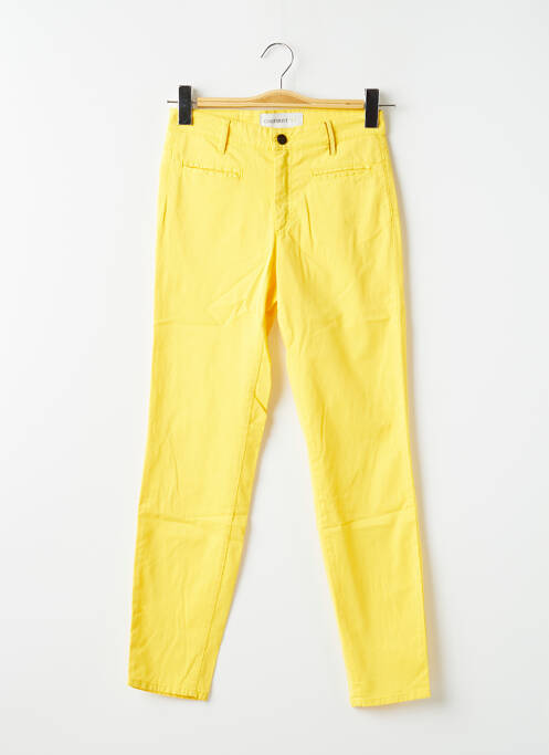 Pantalon 7/8 jaune COUTURIST pour femme